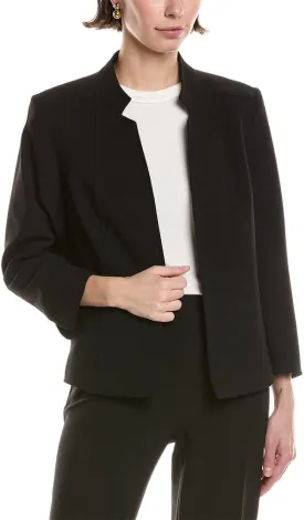 Anne Klein Womens Suit Separate Office Wear Open-Front Blazer