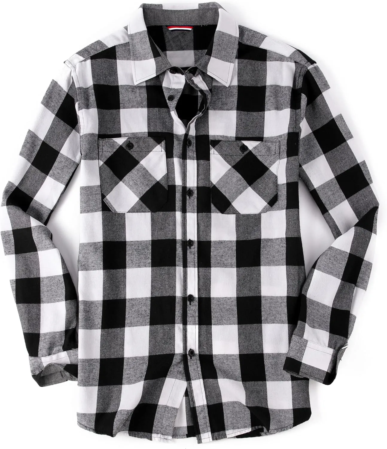 Flannel Shirt for Men Button Down Regular Fit Mens Flannel Shirt Long Sleeve Casual Plaid Flannel Shirt