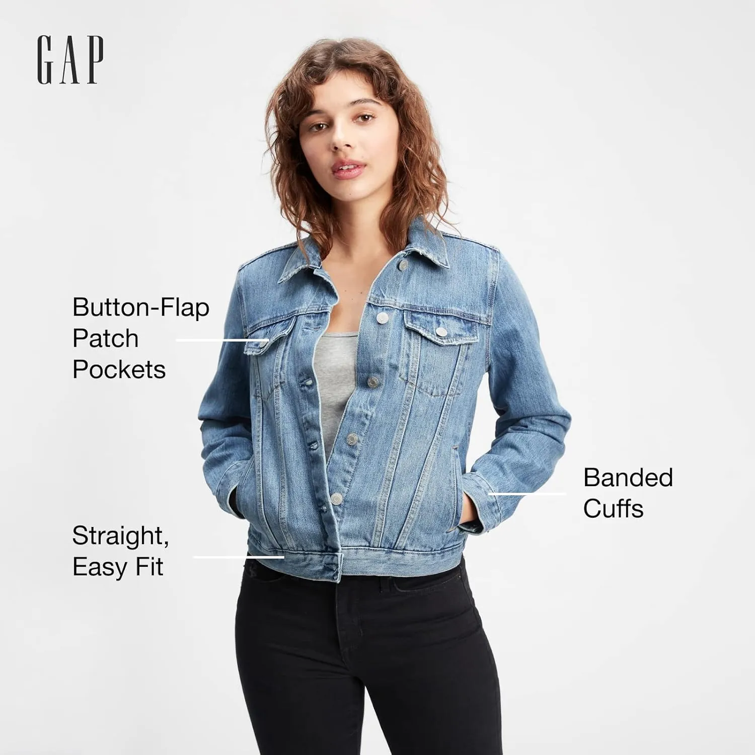 GAP Women's Icon Denim Jacket