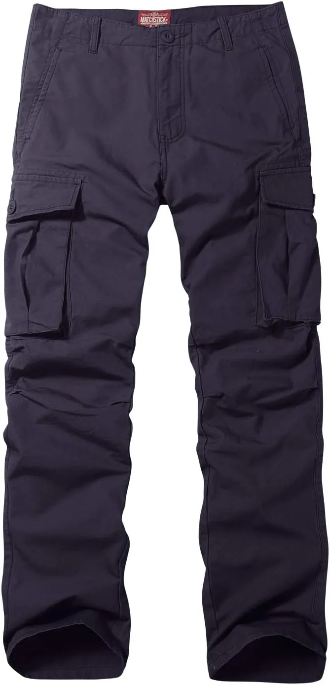 Match Men's Casual Wild Cargo Pants Outdoors Work Wear #6531
