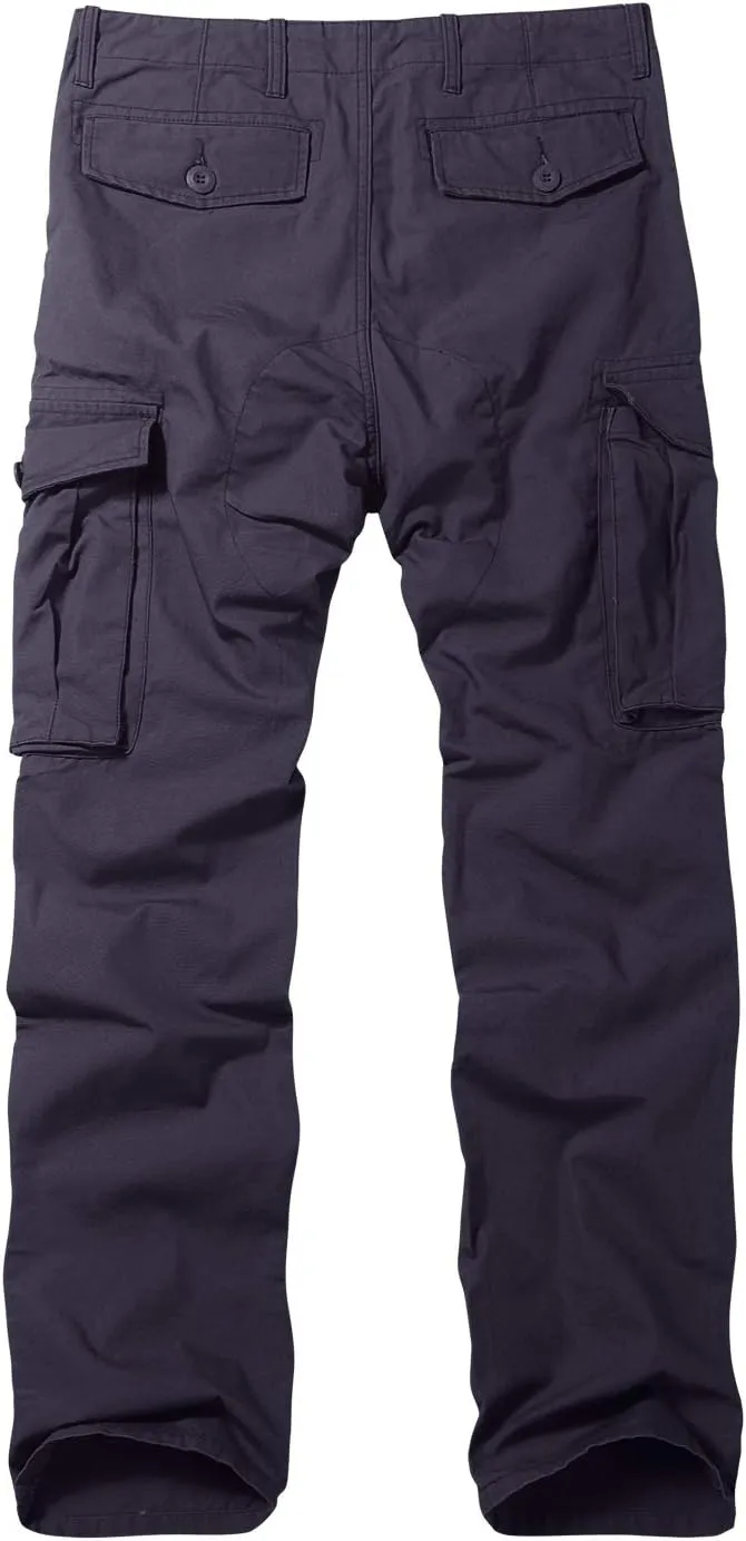 Match Men's Casual Wild Cargo Pants Outdoors Work Wear #6531