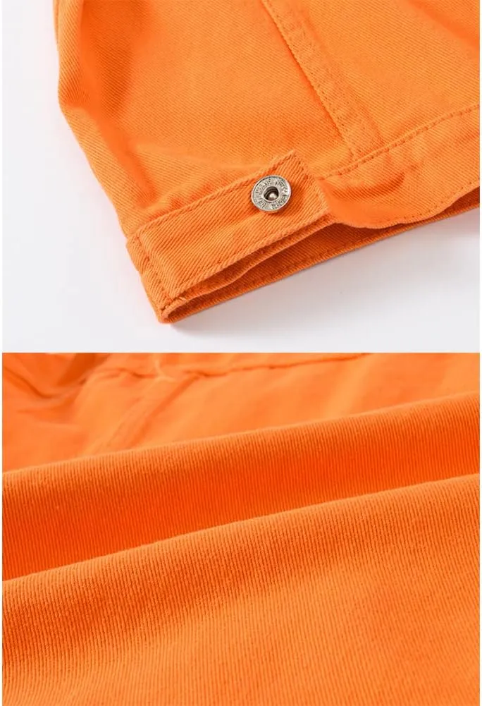 Men's Jean Fancy Color Denim Jacket
