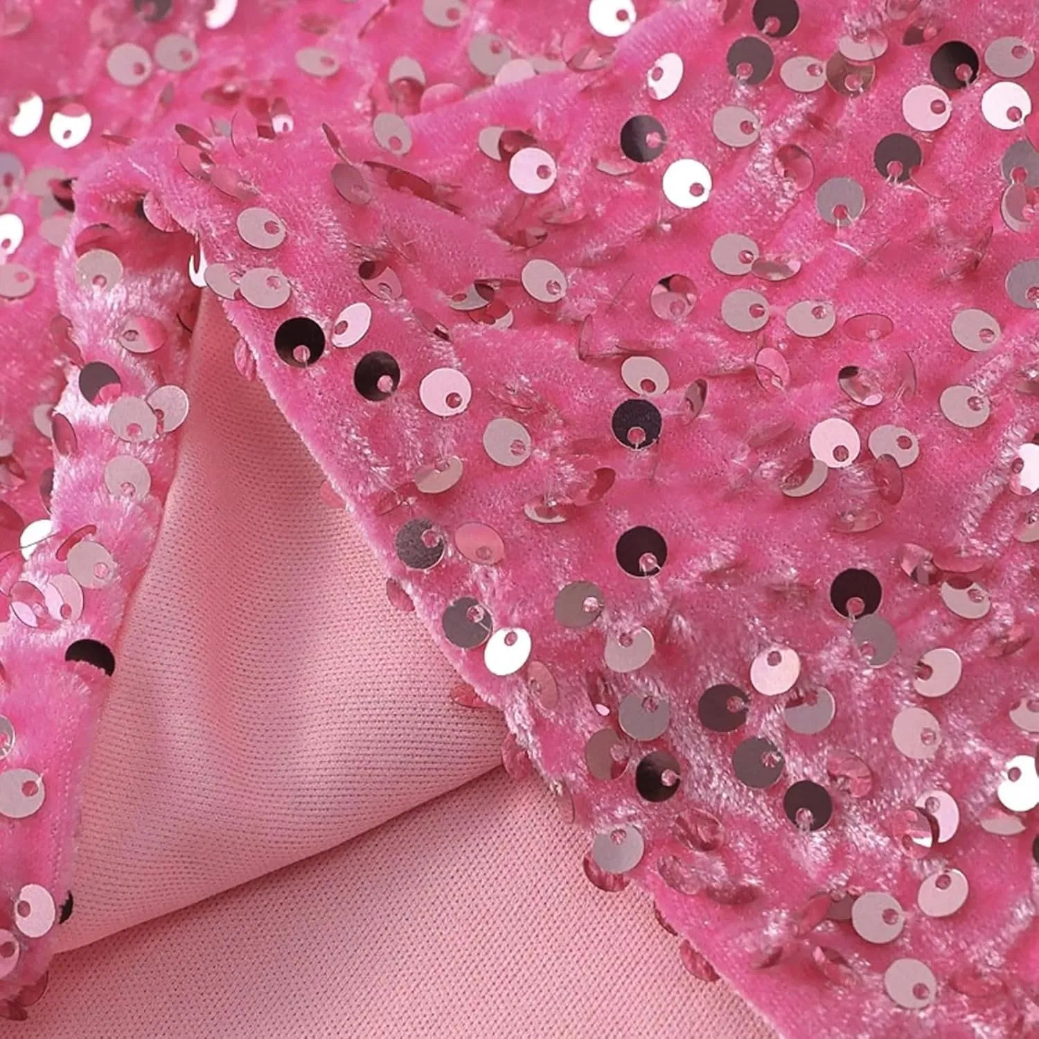 Sequin Dress for Women Long Sleeve Sparkly Dresses Back Petersham Ribbon Bow Party Night Out Club Festival Mini Dress
