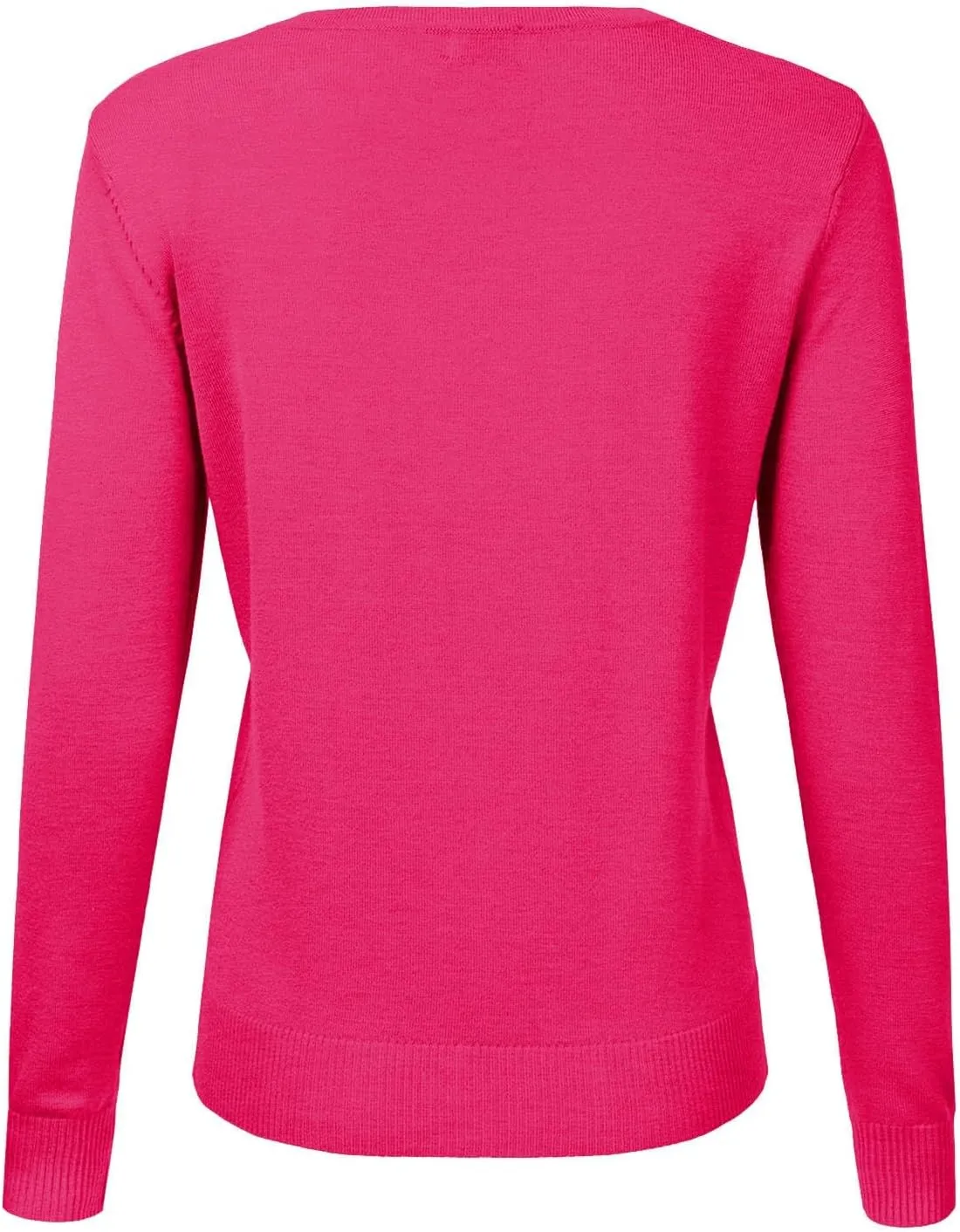 Women Cardigan 3/4 Sleeves Open Front Autumn and Winter Models of Classic Versatile Basic Women's Long Sleeve